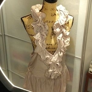 Arden B Ruffle Halter Top Large. Pre-Loved